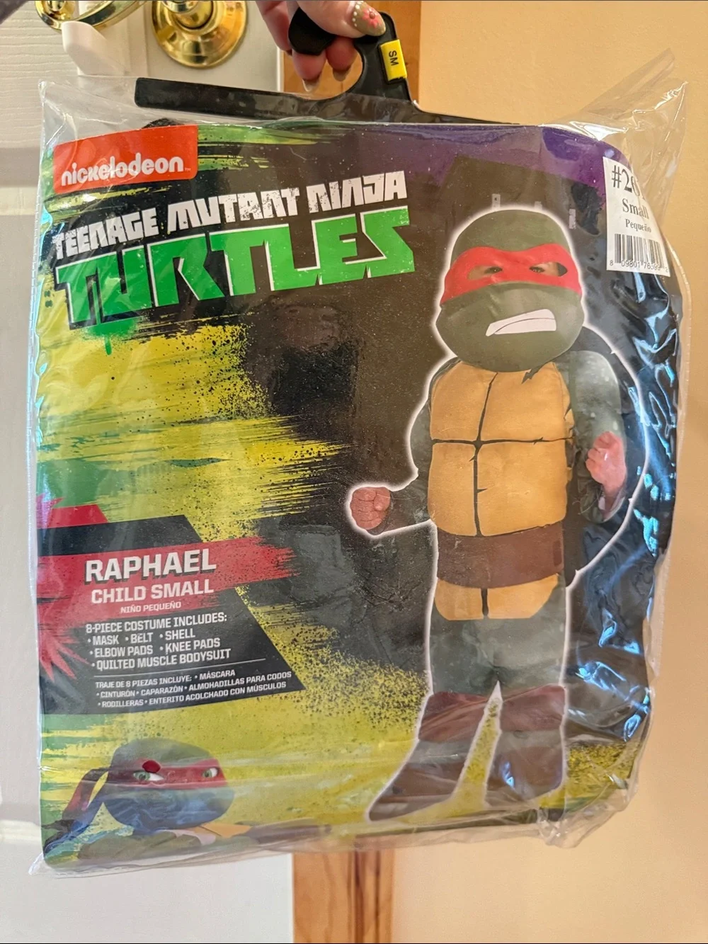 Nickelodeon Teenage Mutant Ninja Turtles Raphael Costume - Green & Red